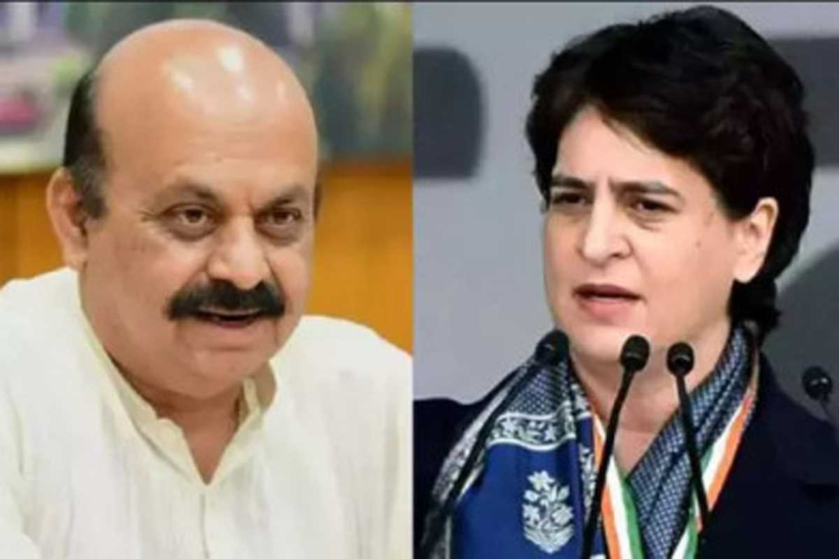 कर्नाटक के मुख्यमंत्री बोम्मई ने उड़ाया  प्रियंका गांधी के ना नायकी सम्मेलन का मजाक